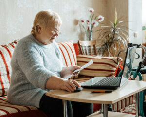 NDIS participant gaining empowerment and independence with eTrack practice management software